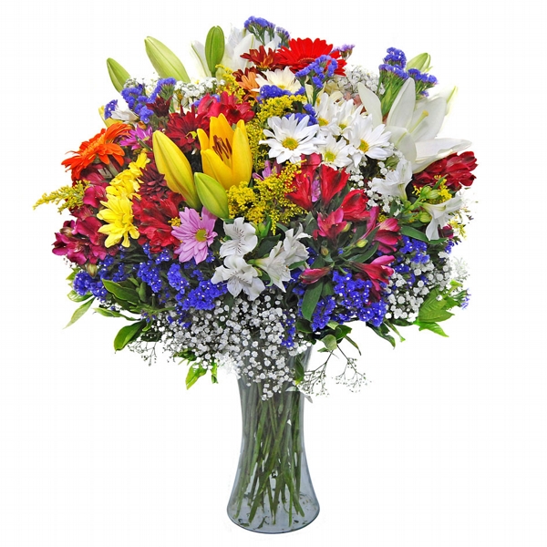 Esplendido Arranjo Com Flores Silvestres Love Flowers
