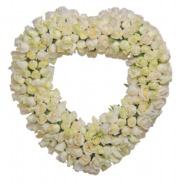 Dignissima Coroa Com 200 Rosas Importadas Meu Coracao - Amarelo Bebe
