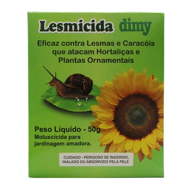 Lesmicida Dimy 50 gramas
