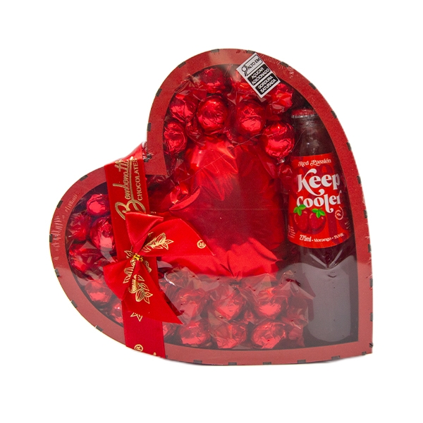 Chocolates Bombonatti Coração + Keep Cooler