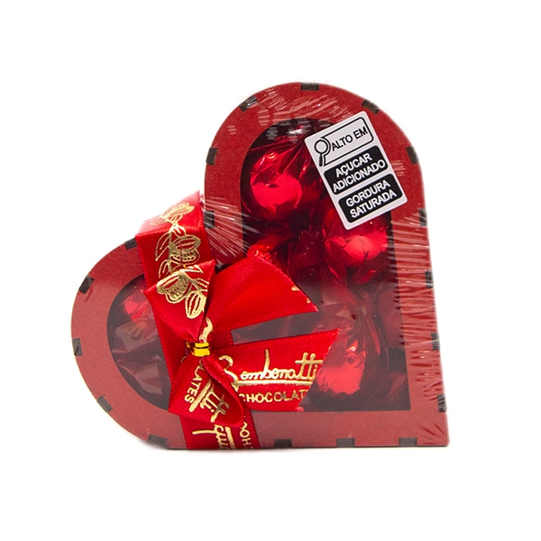 Mini Coração Chocolate Bombonatti - (75g)
