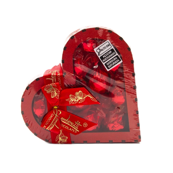 Chocolate de Coração Médio Bombonatti (134g)