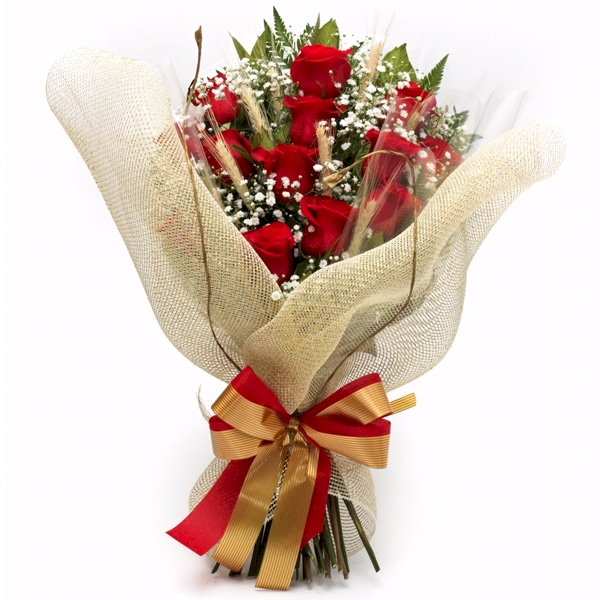 Ramalhete Fascinação Com Rosas Colombianas
