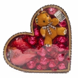 Chocolate Coraçăo com Pelúcia 230g